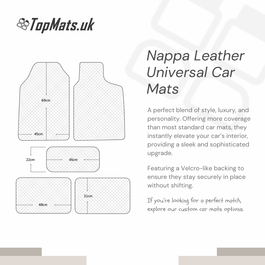 Universal Car Mats 5-Piece Set